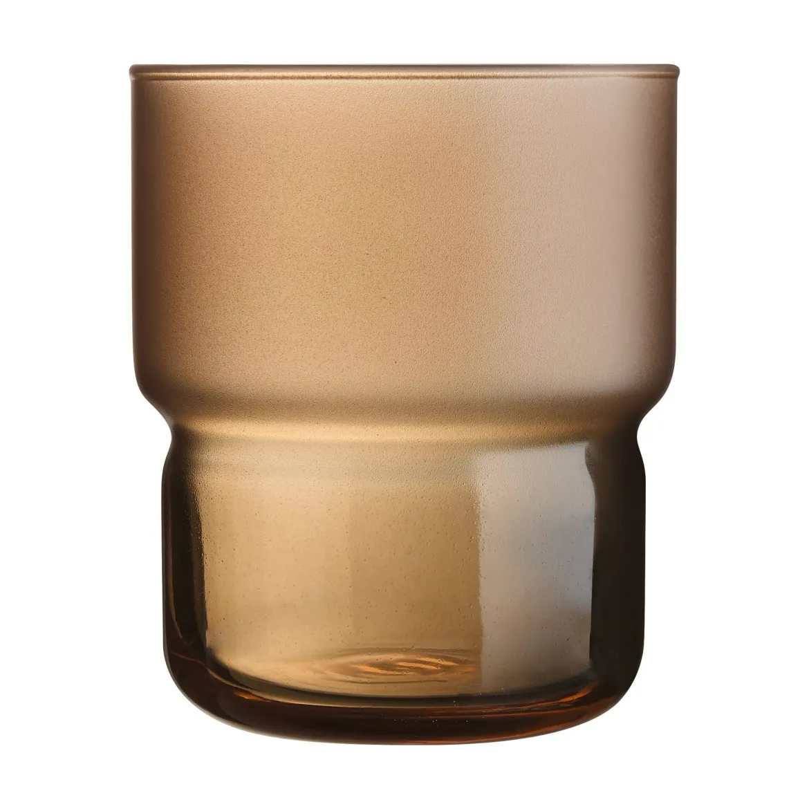 12 verres 27 cl en verre teinté Moka Delice