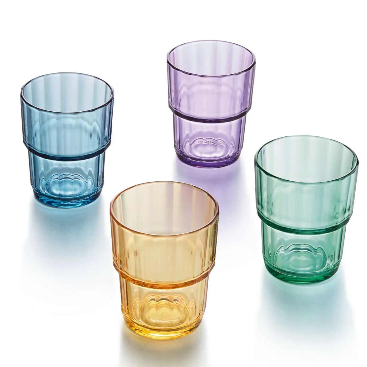 12 verres teintés 25 cl Sweetie Pie
