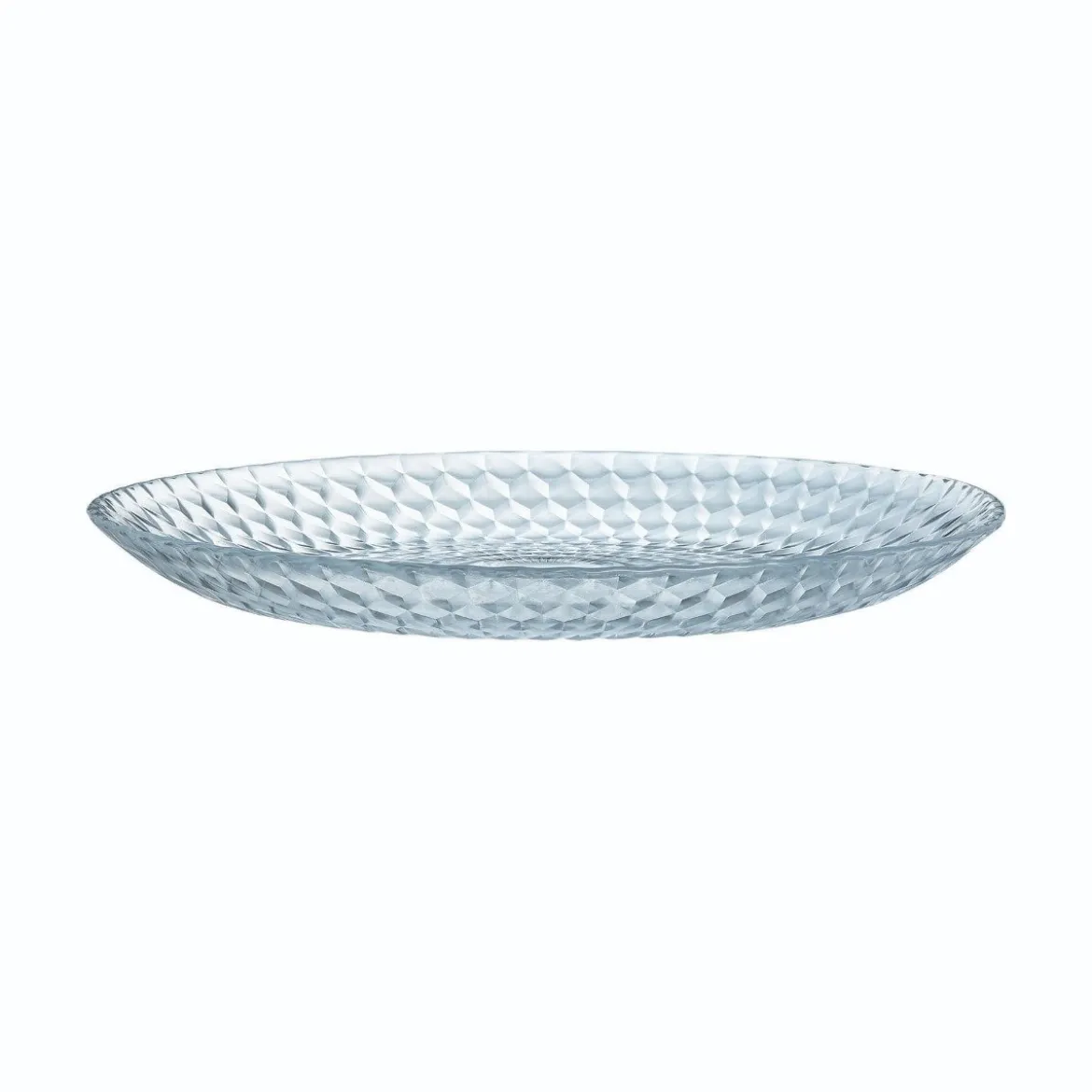 Assiette à dessert en verre 19 cm Pampille