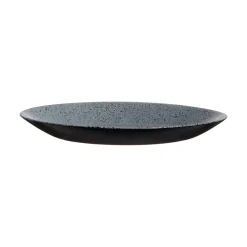 Assiette à dessert noire 18 cm Slate