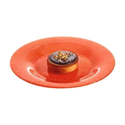 Assiette à dessert orange 19,5 cm Poppy