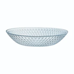 Assiette creuse en verre 20 cm Pampille