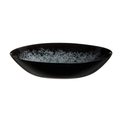 Assiette creuse noire 20 cm Slate