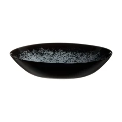 Assiette creuse noire 20 cm Slate