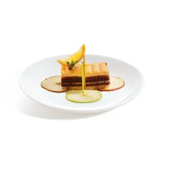 Assiette dessert blanche 19 cm Diwali