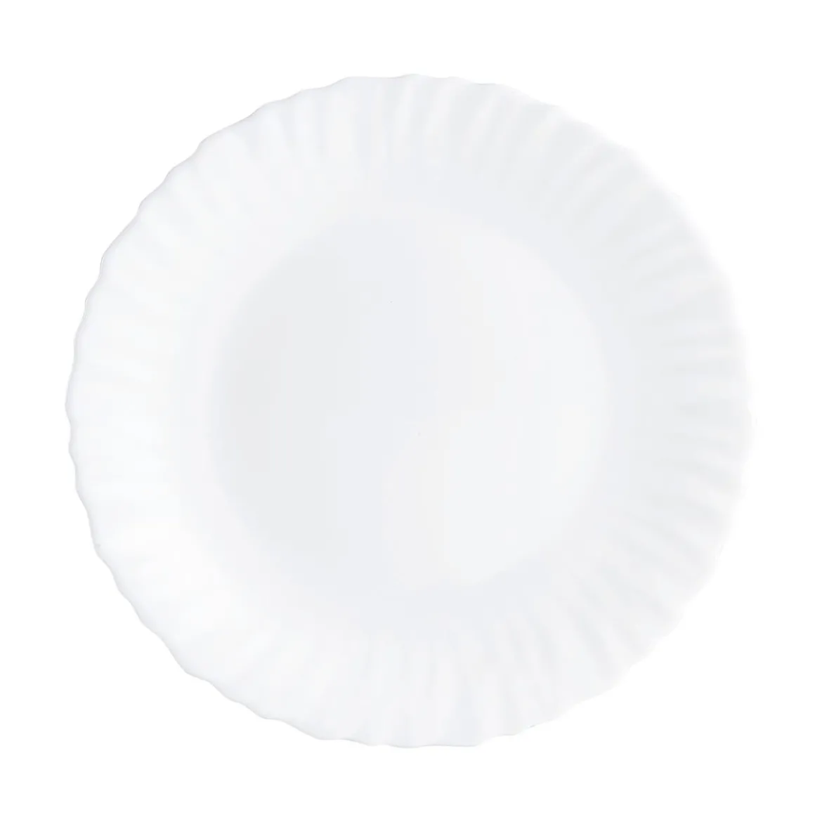 Assiette dessert blanche 19 cm Feston