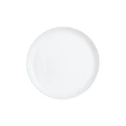 Assiette dessert blanche 19 cm Ammonite
