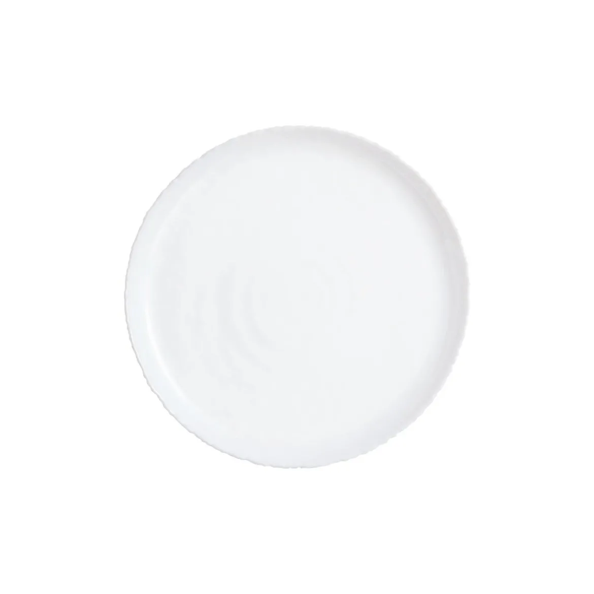 Assiette dessert blanche 19 cm Ammonite