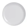 Assiette grise 27 cm Carine