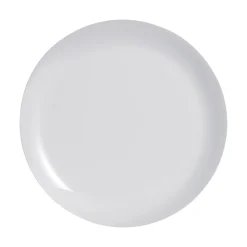 Assiette grise 27 cm Carine