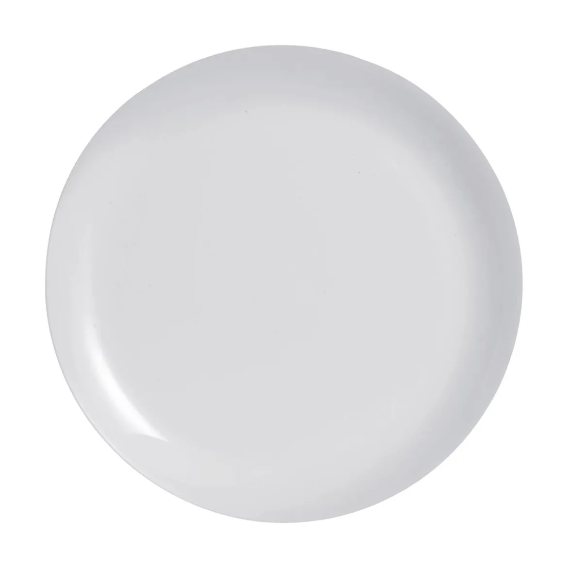 Assiette grise 27 cm Carine