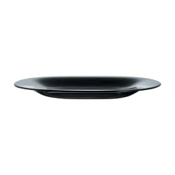 Assiette noire 19 cm Carine