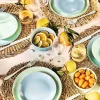 Assiette plate 25 cm Diwali Paradise Blue
