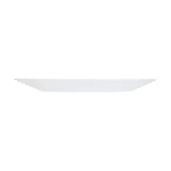 Assiette plate blanche 25 cm Harena