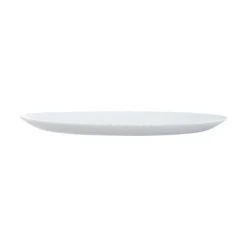 Assiette plate blanche 25 cm Bloom