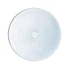 Assiette plate en verre 25 cm Pampille