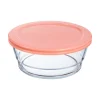 Coupelle 110 cl Eat & Joy avec couvercle orange