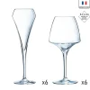 Ensemble 12 pièces Open Up - verre à pied 32cl et flute à Champagne