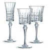 Ensemble 18 verres à pied Lady Diamond