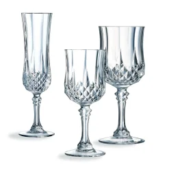 Ensemble 18 verres à pied Longchamp