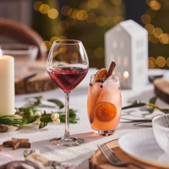 Ensemble de 12 verres à pied 47 cl et flûtes à champagne 24 cl Cheer Up