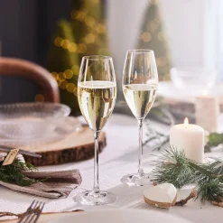 Ensemble de 12 verres à pied 47 cl et flûtes à champagne 24 cl Cheer Up