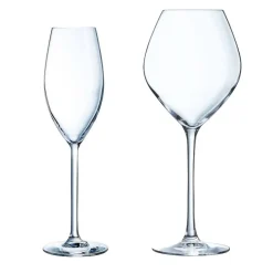 Ensemble de 12 verres à pied 47 cl et flûtes à champagne 24 cl Cheer Up