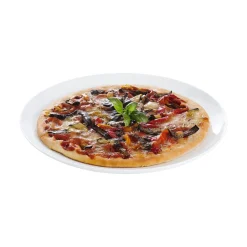 Lot de 6 assiettes à pizza Friend's Time blanche