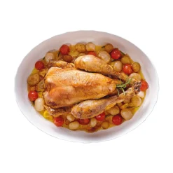 Plat de cuisson blanc 36,9 x 28,6 cm Smart Cuisine Trianon