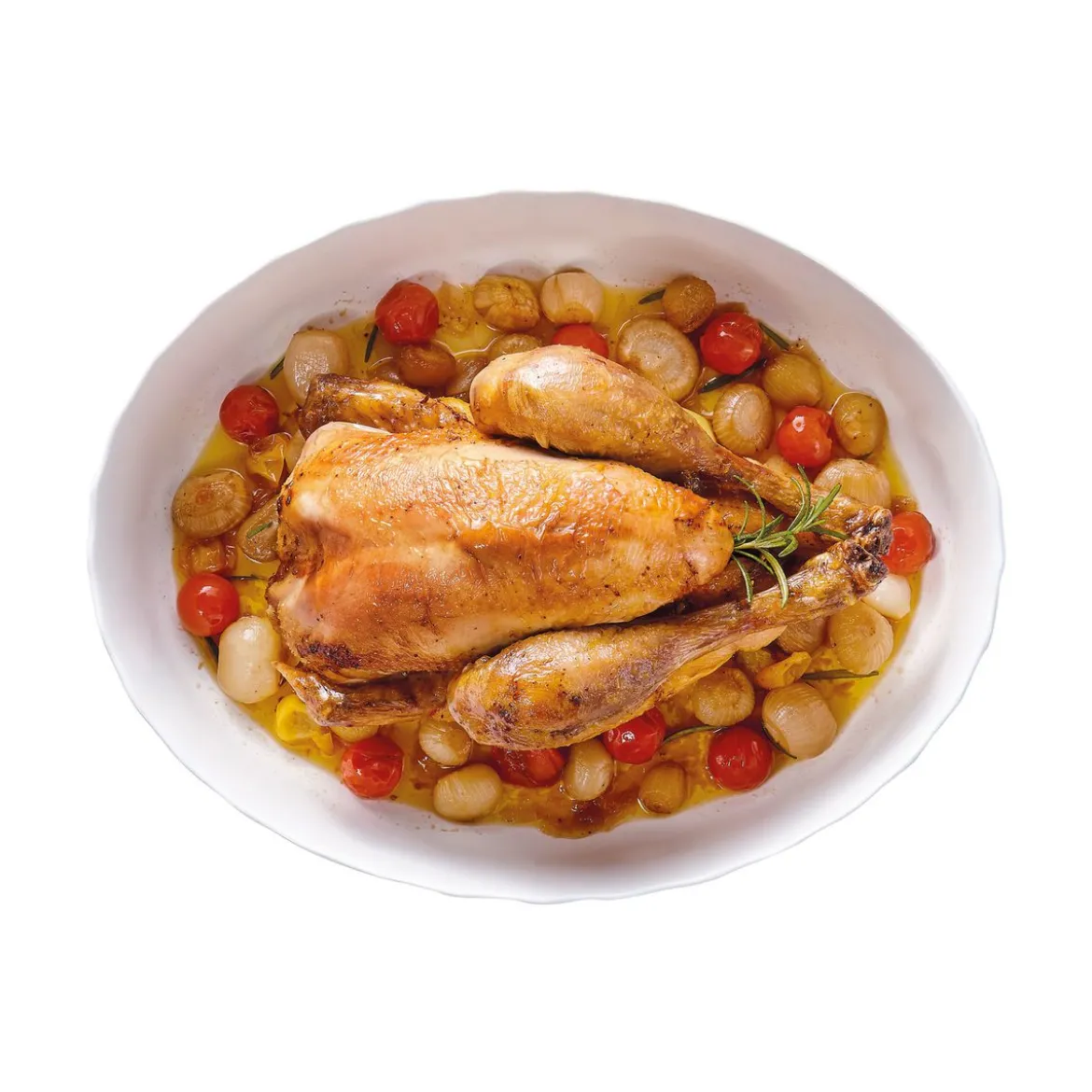 Plat de cuisson blanc 36,9 x 28,6 cm Smart Cuisine Trianon