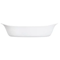 Plat de cuisson blanc 38,1 x 24 cm Smart Cuisine Carine