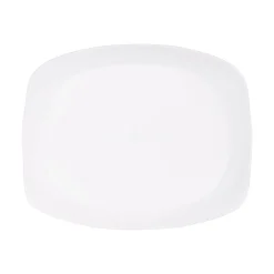 Plat de cuisson blanc 34 x 25 cm Smart Cuisine Carine
