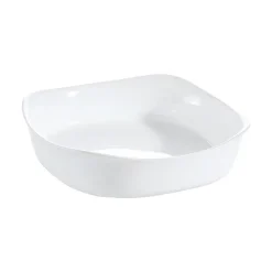 Plat de cuisson blanc 20 x 20 cm Smart Cuisine Carine