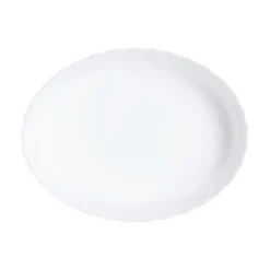 Plat de cuisson blanc 22,3 x 17 cm Smart Cuisine Trianon