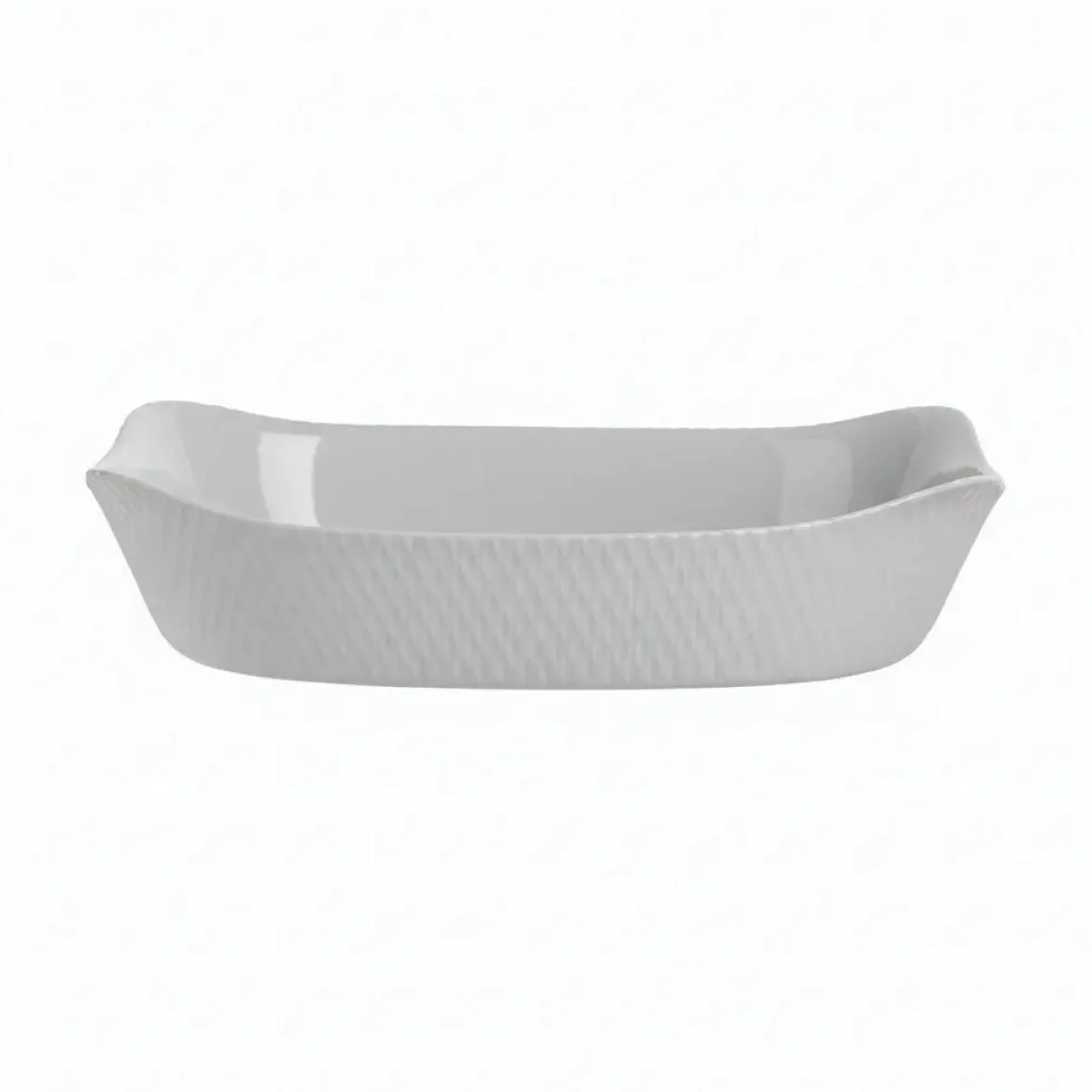 Plat rectangulaire 34x25 Smart Cuisine Wavy Granit