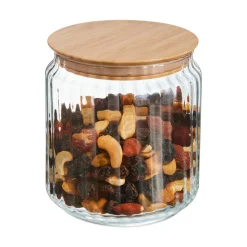 Pot 0.75L Nova Jar avec couvercle en bambou
