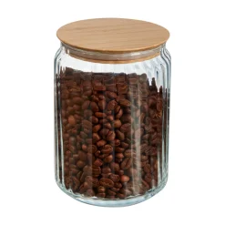 Pot 1L Nova Jar avec couvercle en bambou