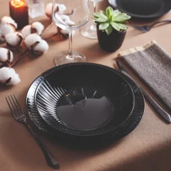 Service de 18 pcs Cottage Noir