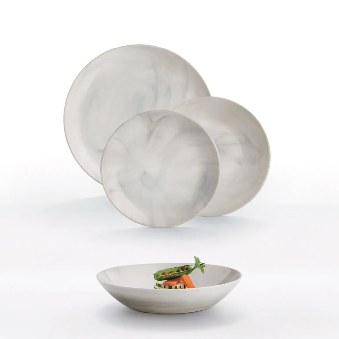 Service de table 18 pièces Diwali Marble