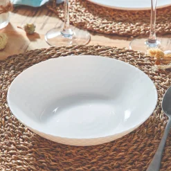 Service de table 18 pièces Pampille blanc