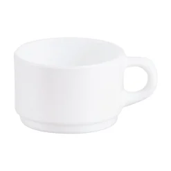 Tasse blanche 14 cl Empilable