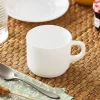 Tasse blanche 22 cl Empilable