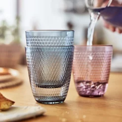 Verre mauve 31 cl Pampille Color